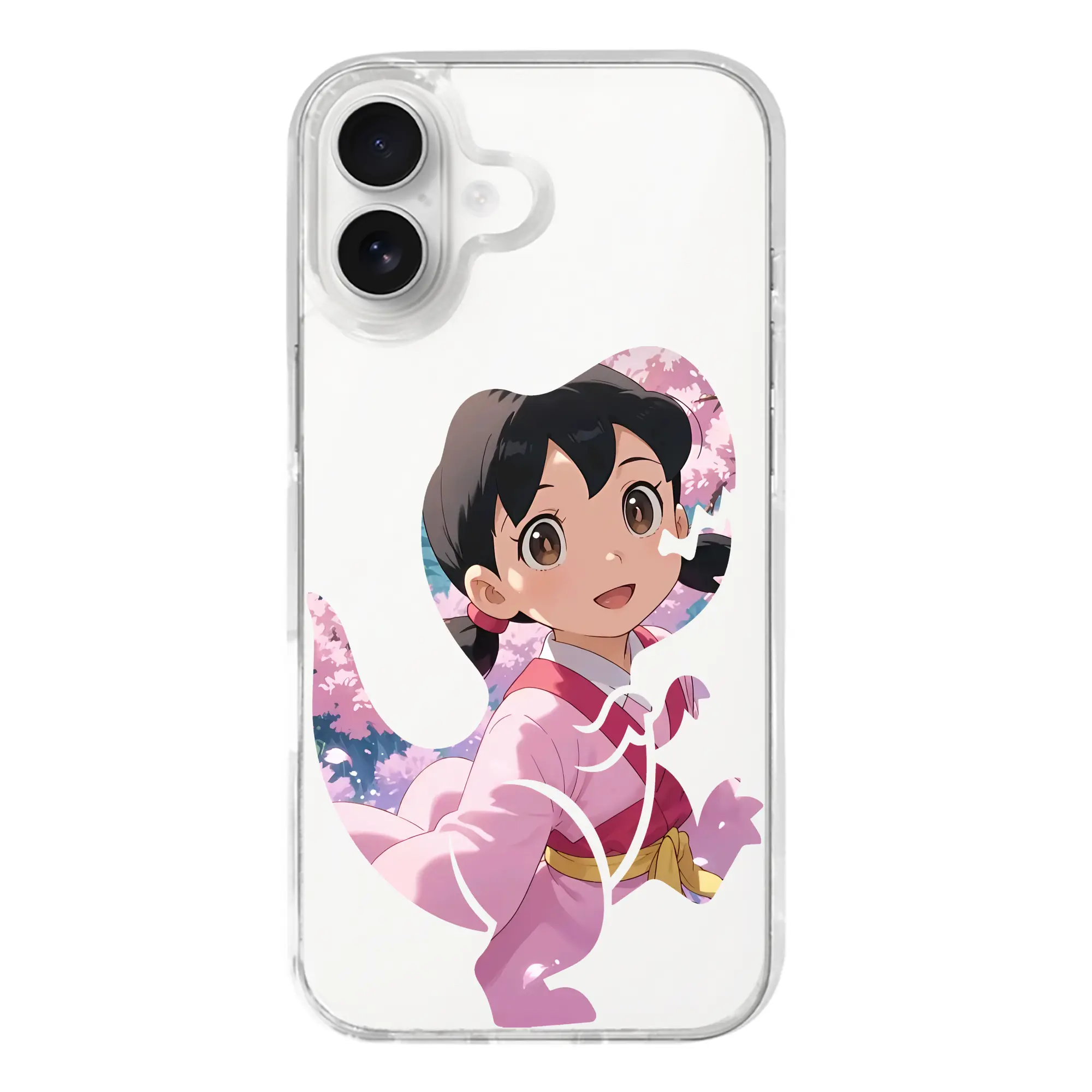 ドラえもん グッズ 源 静香 - iPhone 17シリーズ 透明スマホケース – 薄型・耐衝撃・精密フィット保護カバー